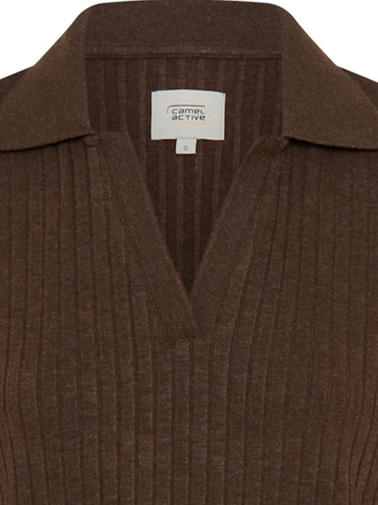 Rochie Tricotată Maro T-shirt