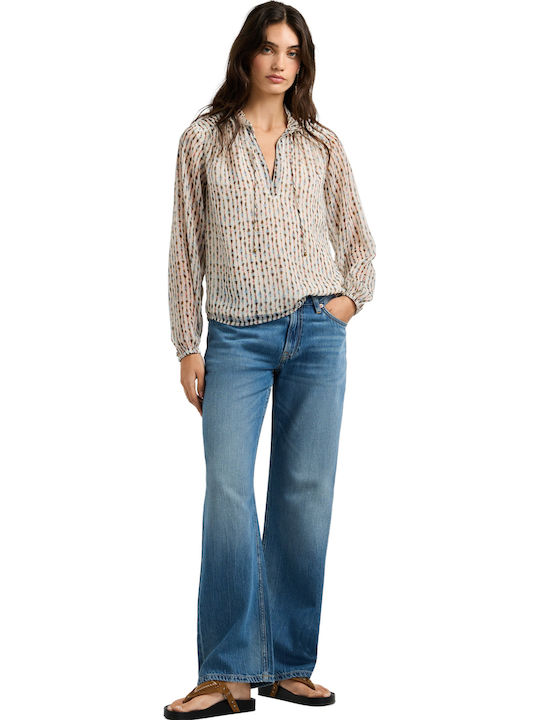 Long Sleeve Women's Shirt Powder Rose