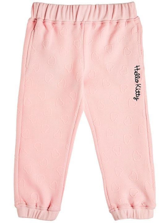 Kids Set With Pants Winter 2 Pieces Pink