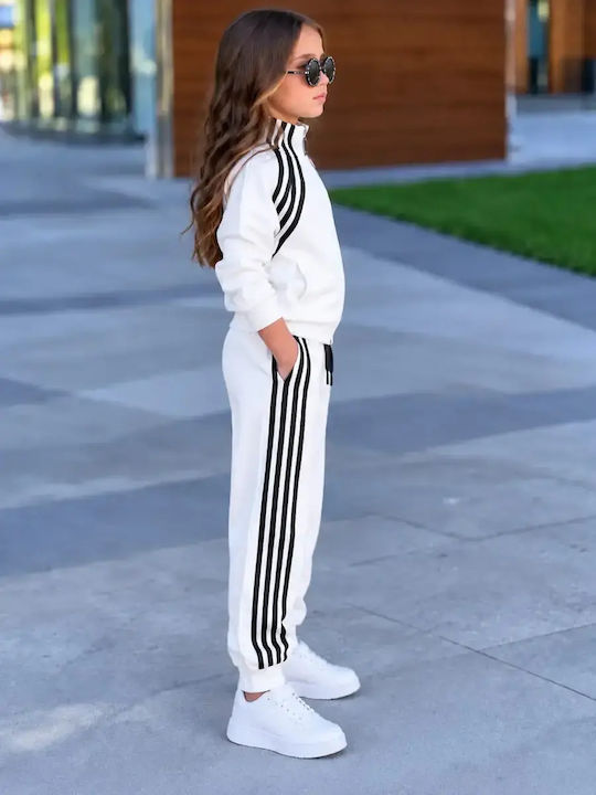 Kids Set with Pants 2 Pieces White