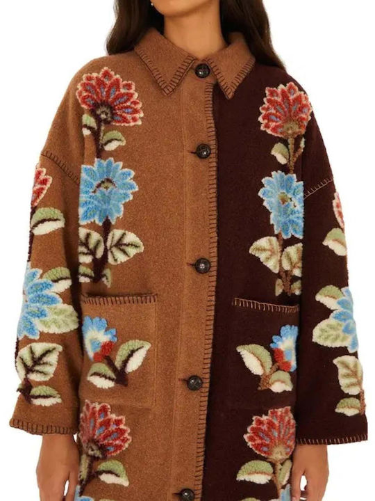 Damenmäntel Mixed Delhi Floral