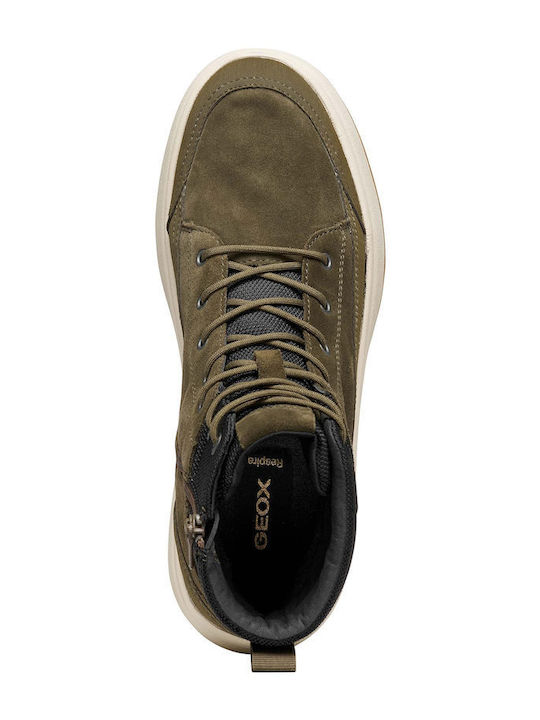 Men's Waterproof Green Boots
