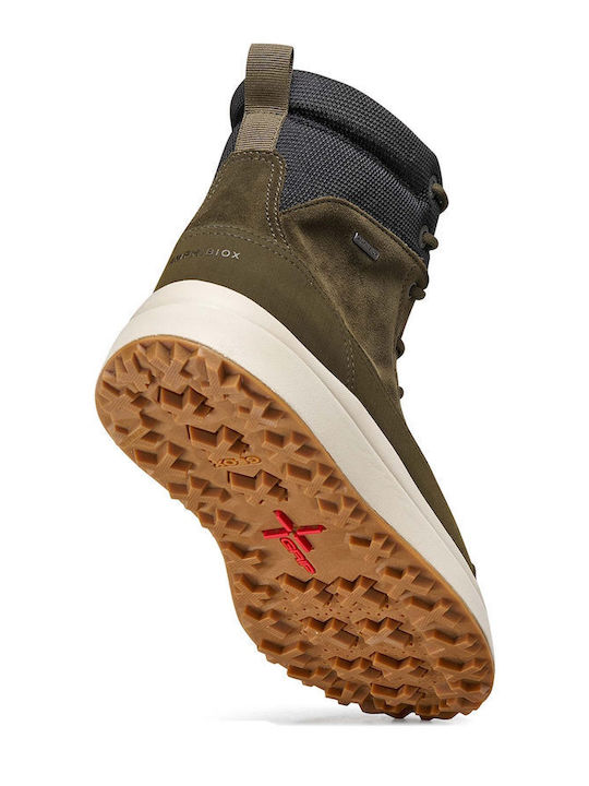 Men's Waterproof Green Boots