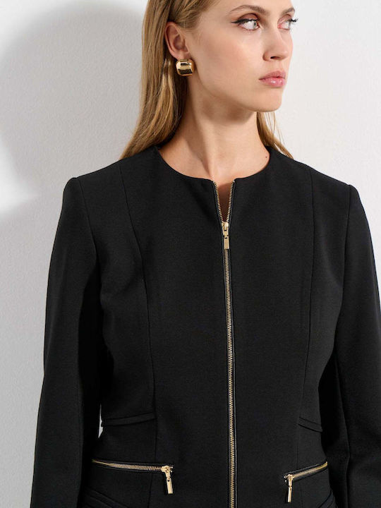 Bill Cost Women's Waisted Blazer Black