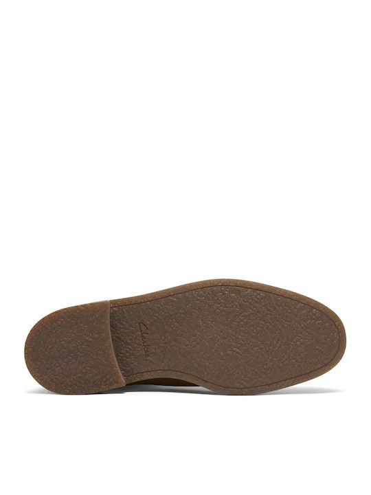 Jaxen Easy Suede Ghete Barbați Maro