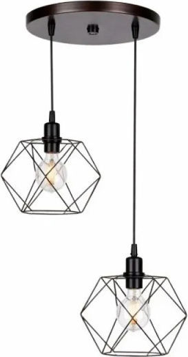 NG Santas Copper Pendant Ceiling Light with E27 Socket 30x30x70cm