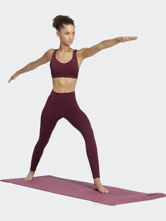Adidas Training Дамски Клин Висока Талия Dark Red