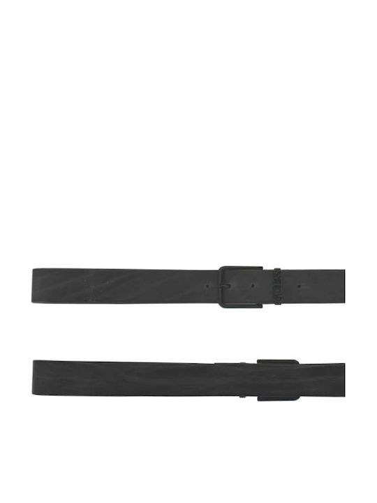 Herren Gürtel Leder Schwarz