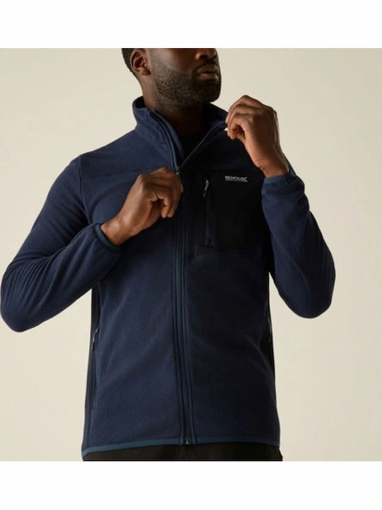 Ανδρική Ζακέτα Fleece Navy