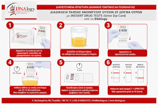 DNAlogy Instant Cannabis 4-in-1 Drogentest in Streifen 1 Stück