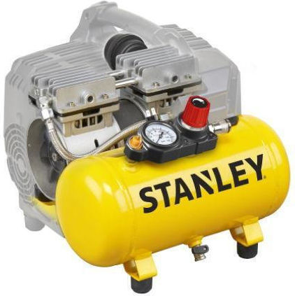 Stanley Compresor de aer 59dB cu Putere 1hp și Rezervor de aer 6lt