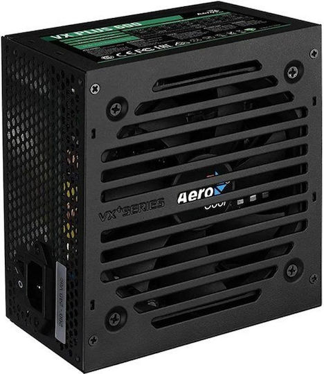 Aerocool Vx Plus Stealth 600W Черно Захранващо Блокче За Компютър Пълен Модул