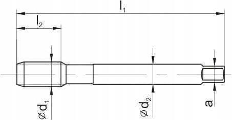 Fanar D4-118M01-0200 Kegel aus Stahl 8x1.25mm 1Stück