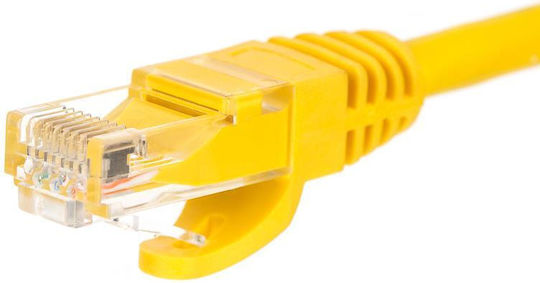Netrack U/UTP Cat.5e (Gigabit) Мрежов Кабел Ethernet 2м Жълт