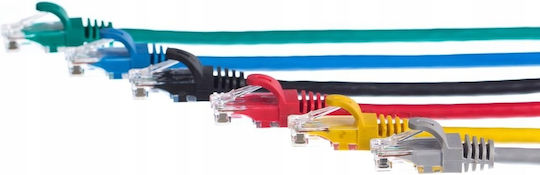 Netrack U/UTP Кат.6 (Gigabit) Мрежов Кабел Ethernet 0.5м Жълт