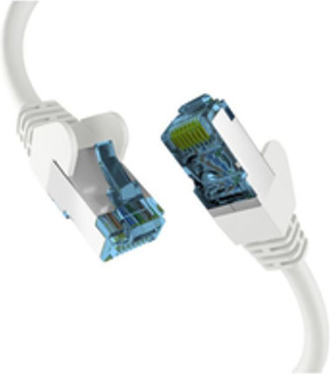 EFB U/UTP Cat.7 (10Gbps) Καλώδιο Δικτύου Ethernet 0.25m Λευκό
