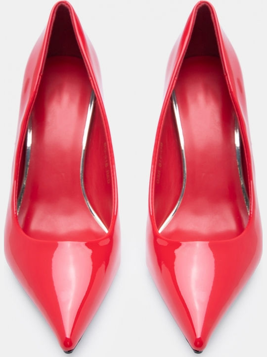Spitze Zehe Pumps mit Hochabsatz Rote
