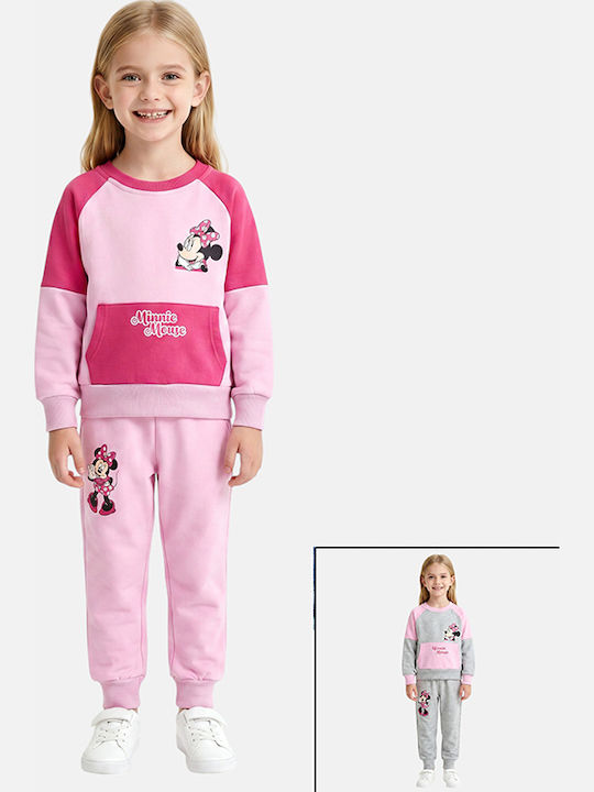Minnie Mouse Детски Комплект Анцуг Сив