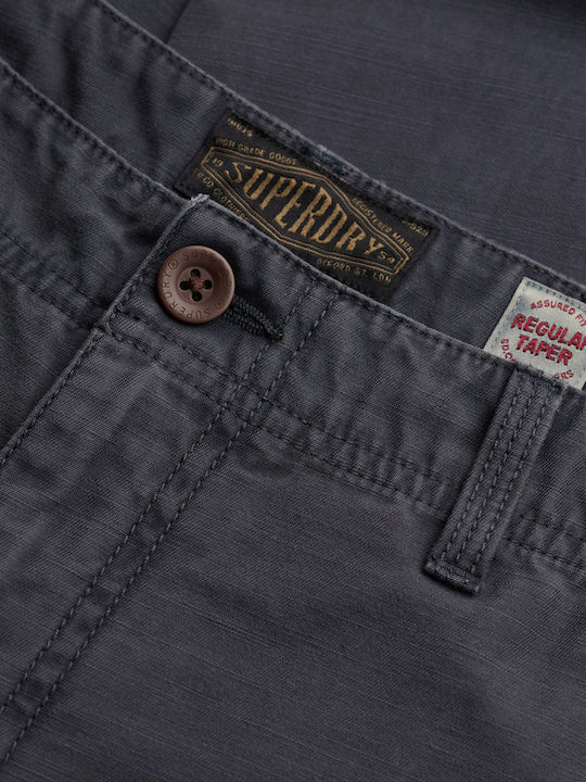 Pantaloni bărbați Chino Tapered Blackboard