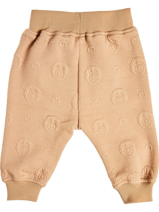 Kids Set with Pants Winter 2 Pieces Beige