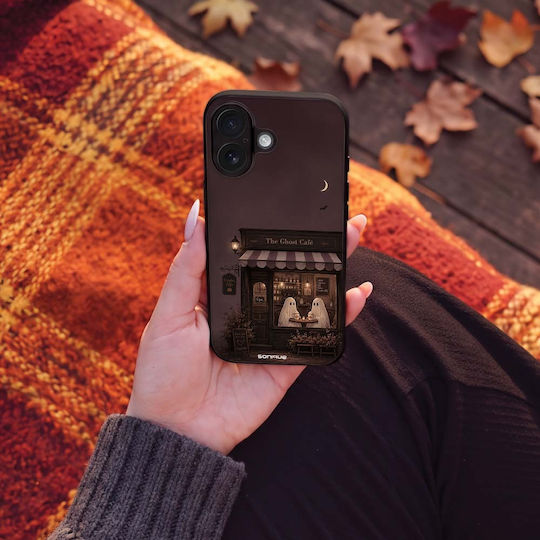 Sonique Cozy Season Series Samsung Galaxy S26 Fe Mobile Phone Case Ghost Cafe