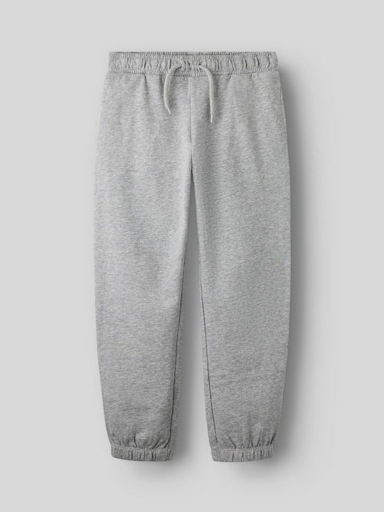 Kids Sweatpants Set With Top Grey Melange