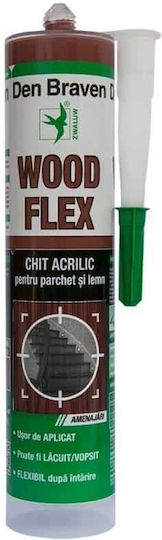Umplutură Acrilică Pentru Parchet 280 Ml Nuanta Wenge Pentru Îmbinări Lemn