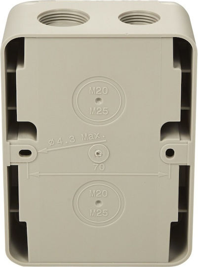 Industrial Socket Legrand Cee 16A 5 Poles 3p+n+pe 400V IP44 Protection IK09 Contact Position 6h Wall Mount Red Laboratories Construction Works Three-phase Industrial Applications