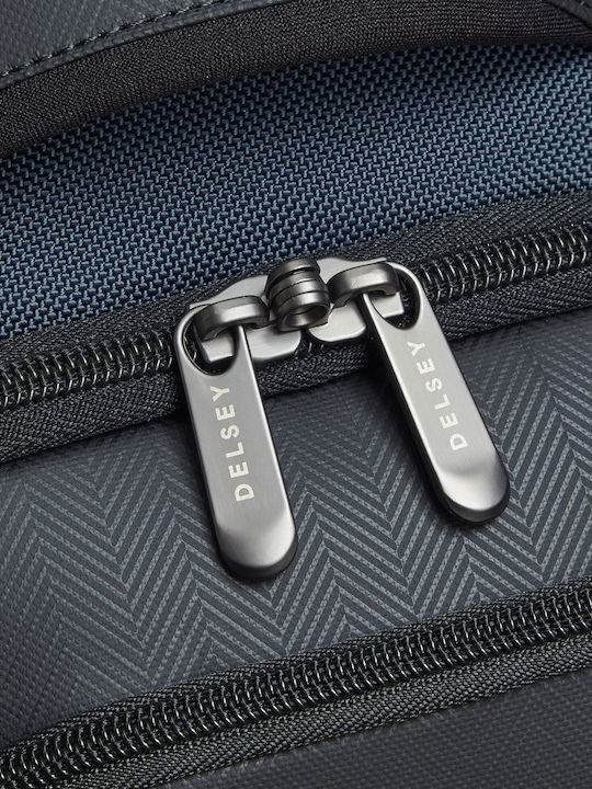 Delsey Раница за лаптоп 13" с USB порт в кафяв цвят 210260202