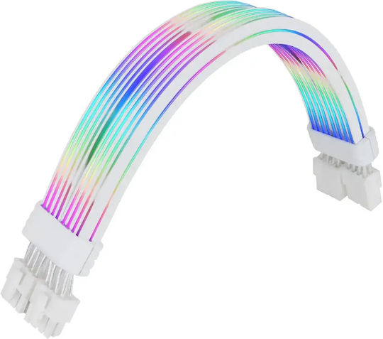 Thermaltake 24-Pin ATX - 24-Pin ATX Cable White AC-081-CN6NAN-A1