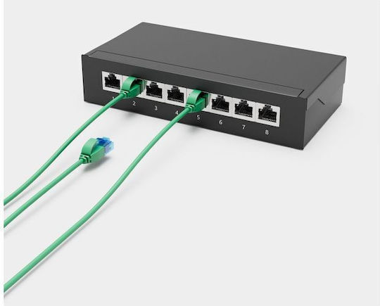 Shiverpeaks U/UTP Cat.6 (Gigabit) Ethernet Network Cable 0.5m Green