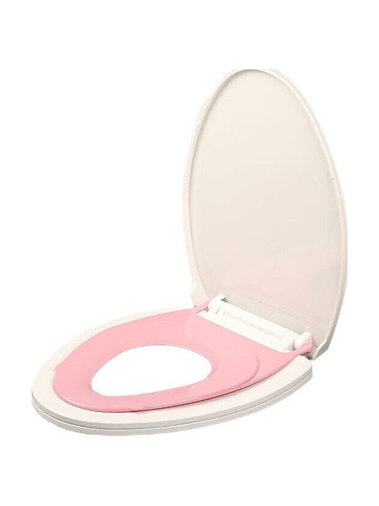 Capac de toaletă pentru copii din plastic alb
