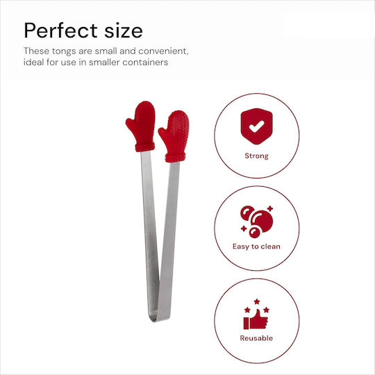 Clește De Servire Din Silicon 14.5cm Design Glove