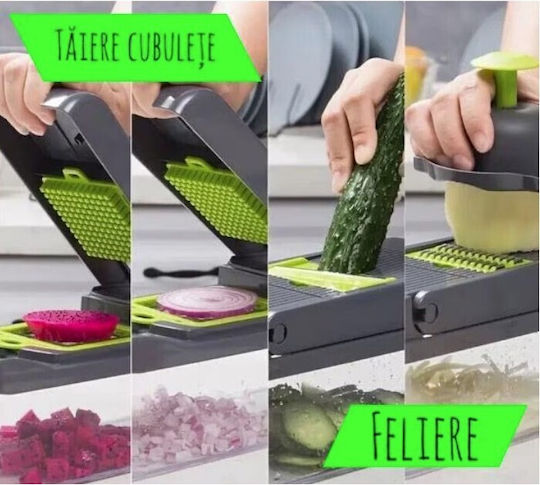 Răzătoare Pentru Fructe Și Legume Cu Container 32.2x11.3cm