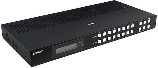Lindy 8x8 Hdmi 8k60 Матрица Hdmi Разпределител