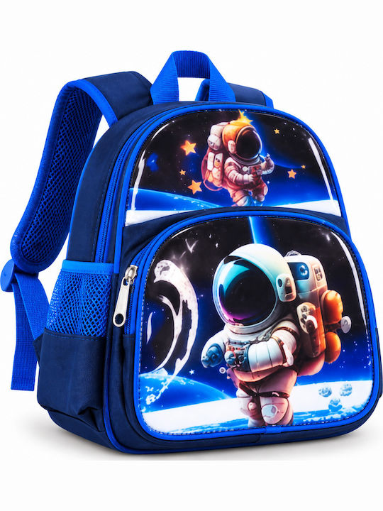 School Backpack For Elementary With Water Bottle Holder Blue School Backpack For Elementary With Water Bottle Holder Blue