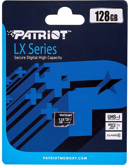 Patriot SDXC 256GB U3 V30 A2 UHS-I PEF256GEP33MCX