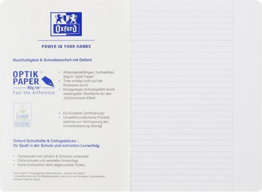 Oxford Notebook A4 16 Sheets Ruled Green