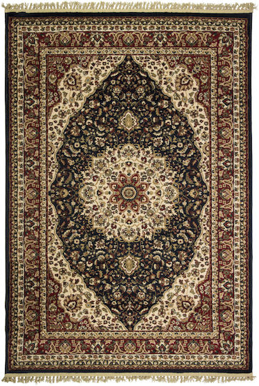 Biokarpet Kirman New 6821 0069 Blue-200x285