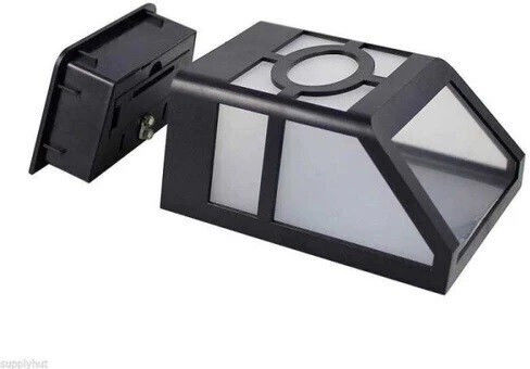 Set of 4 Solar Lights with Cold White Light 5000K IP65 11.8x8.6x5cm