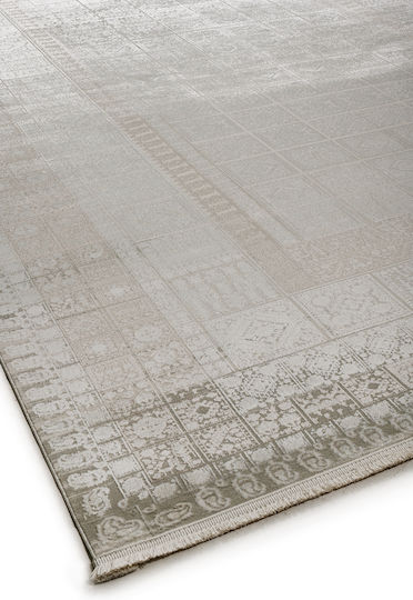 Biokarpet Wohnzimmer Teppich Arcadia 7124a Ecru Beige 240x300
