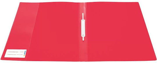Herma Schnellhefter A4 Roter Transparenter Pp 3 Stück