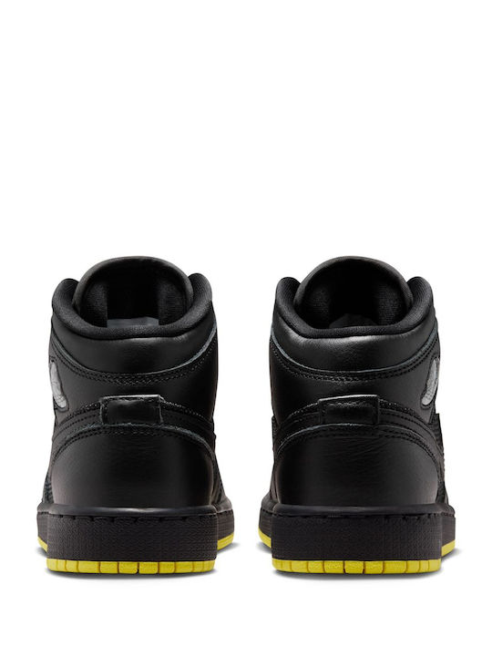 Air  1 Mid Se Adidasi Copii High Negre