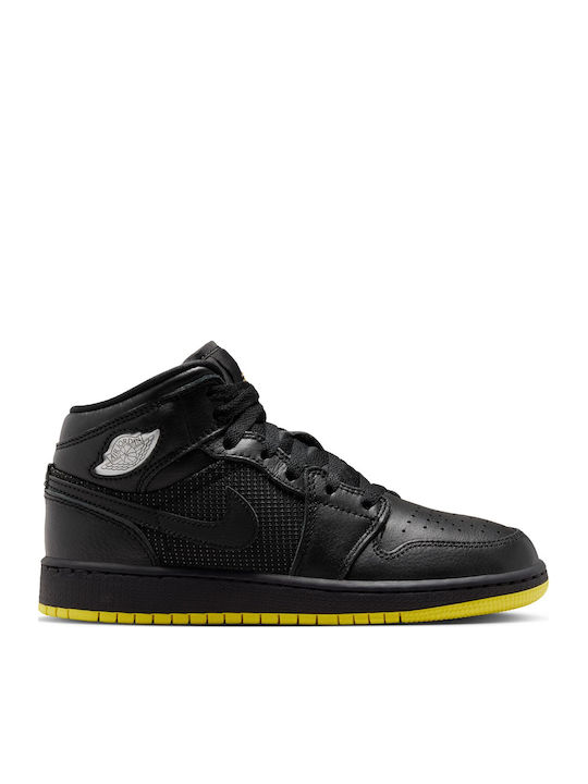 Air  1 Mid Se Adidasi Copii High Negre
