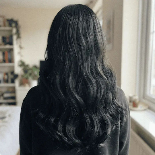 Perucă cu păr natural 76 cm