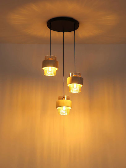 Globo Lighting Κρεμαστό Φωτιστικό Μαύρο