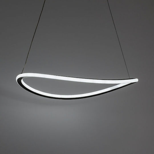 Rabalux Rabalux Deckenleuchte Schwarz LED mit Verstellbarem Weißlicht 53x52cm