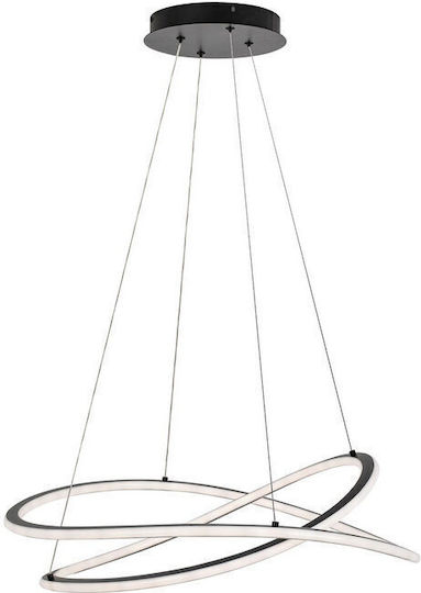 Rabalux Rabalux Deckenleuchte Schwarz LED mit Verstellbarem Weiß 63x62cm