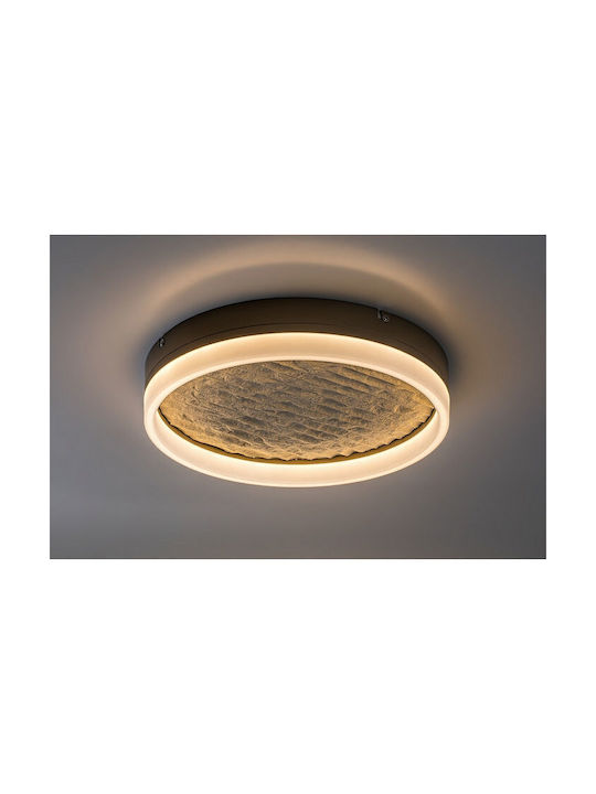 Rabalux Smart Deckenleuchte Montage Grau mit Integrierter LED und Fernbedienung