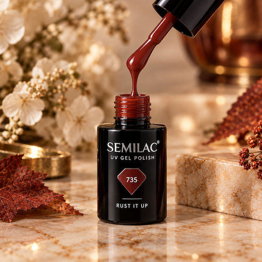 Semilac Полутраен Лак За Нокти 735 7ml